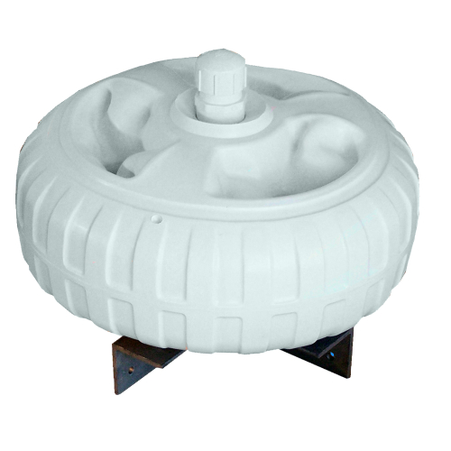 Dock Edge - Dock Edge Inflatable Dock Wheel - 18" - White