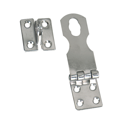 Whitecap - Whitecap Fixed Safety Hasp - 304 Stainless Steel - 1" x 3"