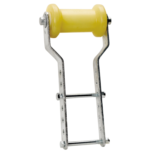 C.E. Smith - C.E. Smith 5" Adjustable Keel Roller Assembly f/3" Tongue - Yellow