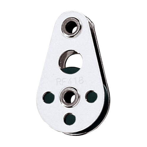 Ronstan - Ronstan Wire Block - Tubular Rivet Head w/Nylatron&reg; Sheave - 25mm (1") Sheave Diameter
