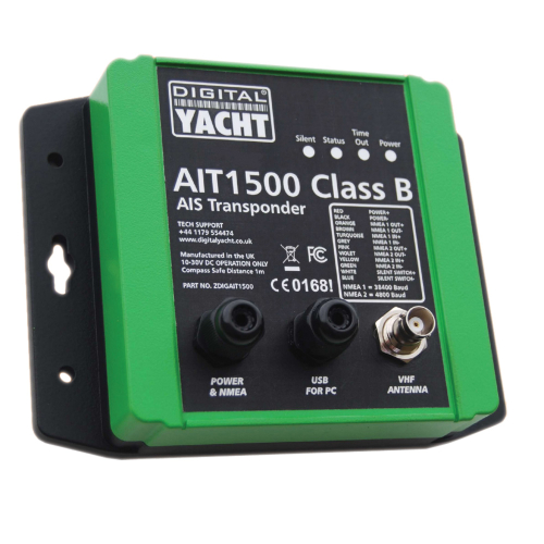 Digital Yacht - Digital Yacht AIT1500 Class B AIS Transponder w/Built-In GPS
