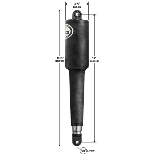 Lenco Marine - Lenco 102 Series Standard Actuator - 24V - 4-1/4" Stroke