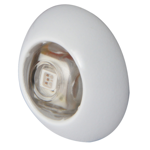 Lumitec - Lumitec Exuma Courtesy Light - White Hosuing - Red Light