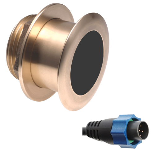 Airmar - Airmar B164 1kW 0&deg; Thru-Hull Transducer for Simrad w/Blue Connector