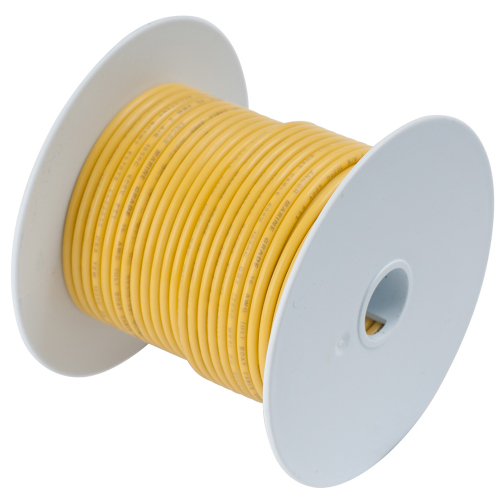 Ancor - Ancor Yellow 10 AWG Tinned Copper Wire - 1,000'