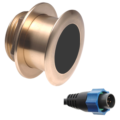 Airmar - Airmar B164 1kW 20&#176; Thru-Hull Transducer w/Blue Connector