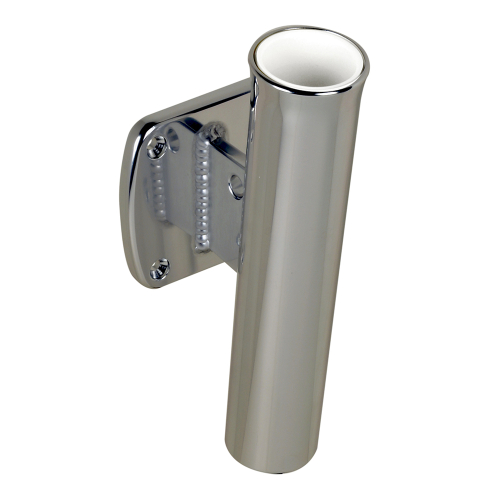 C.E. Smith - C.E. Smith Single Aluminum 5&#176; Transom Mount Rod Holder