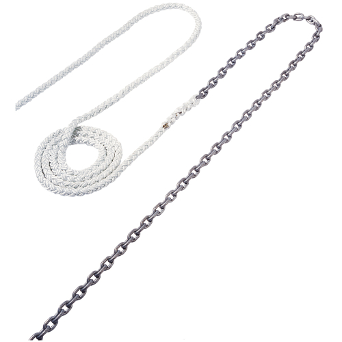 Maxwell - Maxwell Anchor Rode - 20'-3/8" Chain to 200'-5/8" Nylon Brait