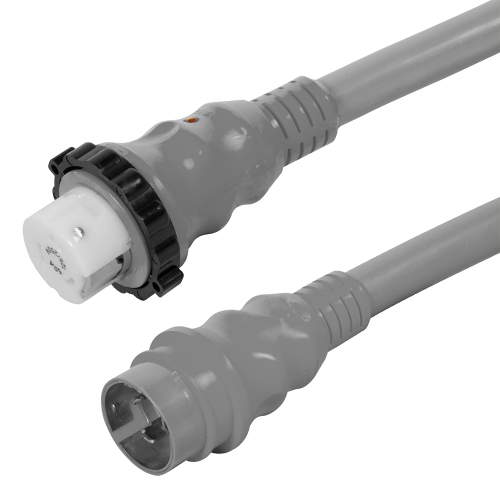 Marinco - Marinco 50A 125/250V Shore Power Cord - Gray - 25'