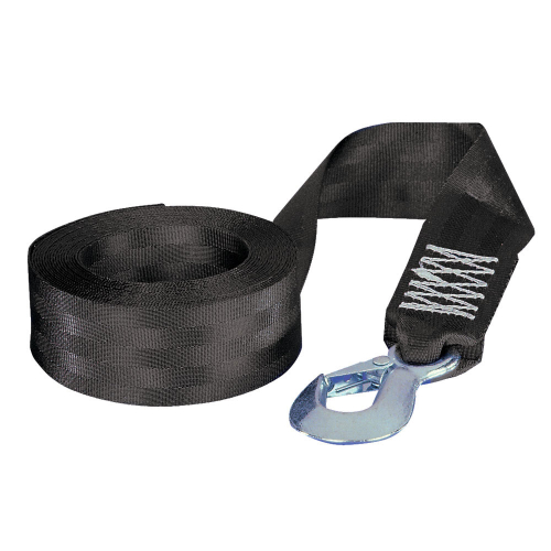 Fulton - Fulton 2" x 12' Winch Strap w/Hook - 1,800lbs Max Load