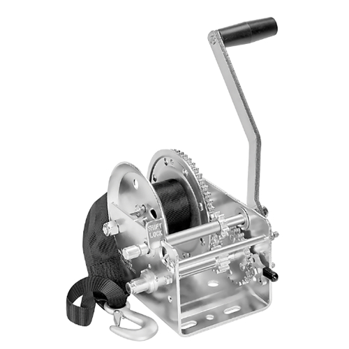 Fulton - Fulton 2600lb 2-Speed Winch w/20' Strap