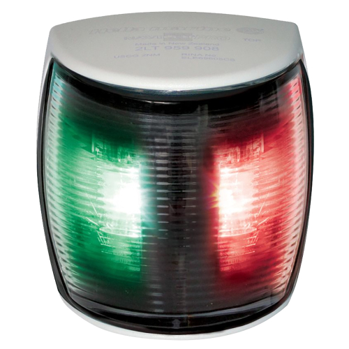 Hella Marine - Hella Marine BSH NaviLED PRO Bi-Color Navigation Lamp - 2nm - White Housing