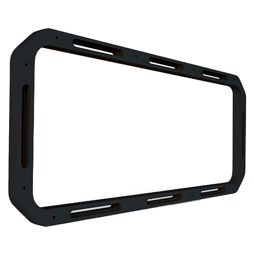 FUSION - FUSION RV-FS16SPB Sound-Panel 16mm Mounting Spacer - Black<br>