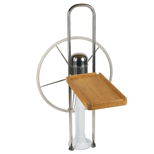 Edson Marine - Edson Teak Fold Down Luncheon Table - Edson 9-1/2" Guard w/ 1", 1-1/8", 1-1/4"
