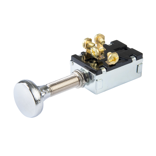 BEP Marine - BEP 3-Position SPDT Push-Pull Switch - OFF/ON1 &amp; 2/ON1 &amp; 3