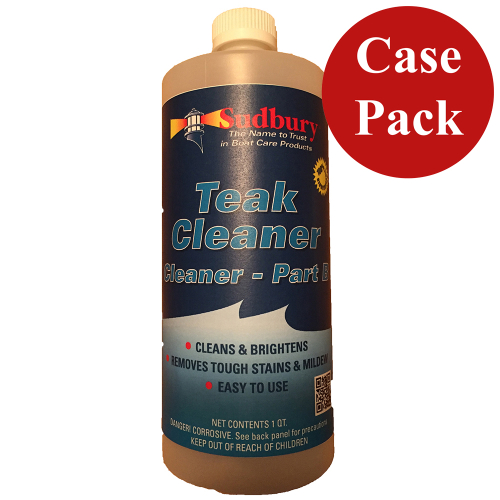Sudbury - Sudbury Sudbury Teak Cleaner Part B - Quart - *Case of 12*