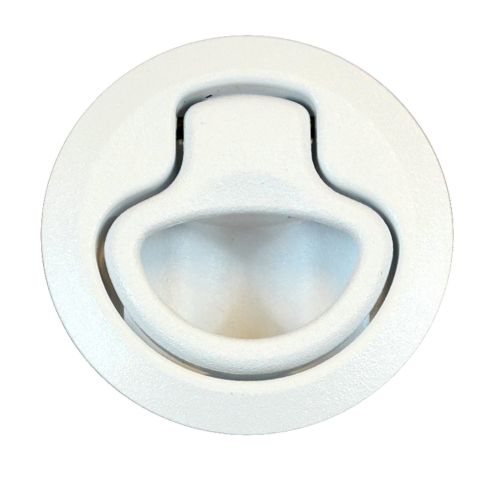 Southco - Southco Flush Pull Latch - Pull To Open - Non-Locking White Plastic