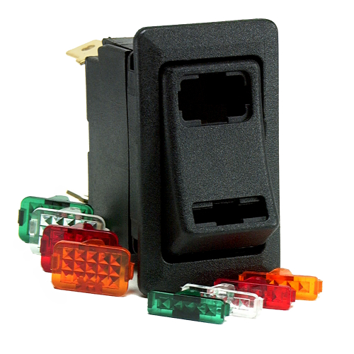 Cole Hersee - Cole Hersee Lighted Rocker Switch SPDT On-Off-On 4 Blade