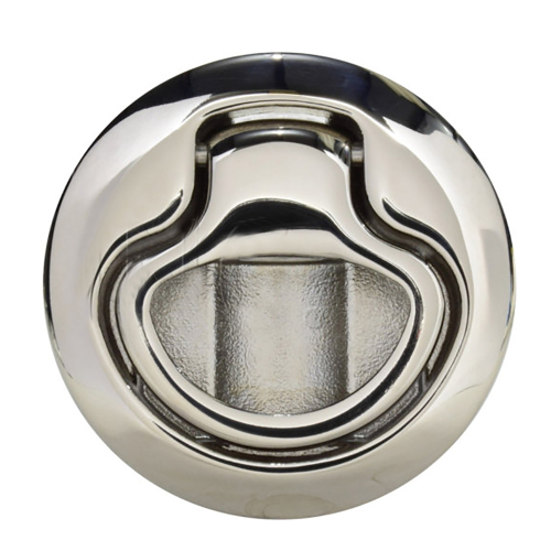 Southco - Southco Flush Pull Latch Pull to Open - Non-Locking - Polished Stainless Steel
