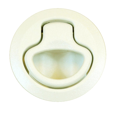 Southco - Southco Flush Plastic Pull Latch - Pull To Open - Non Locking - Beige