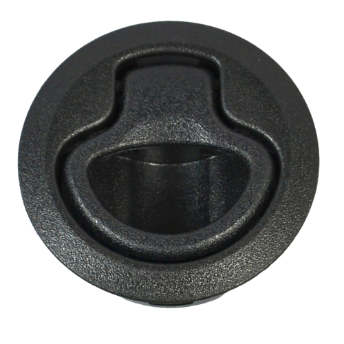 Southco - Southco Flush Plastic Pull Latch - Pull To Close - Black