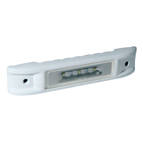 Lumitec - Lumitec Ibiza LED Engine Room Light - Blue/White Dimming - White Finish