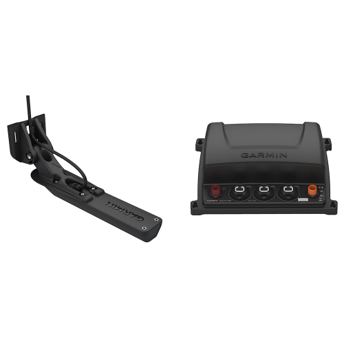 Garmin - Garmin GCV&trade; 20 Ultra HD Scanning Sonar Black Box w/GT34UHD-TM Ultra HD Transom Mount Transducer