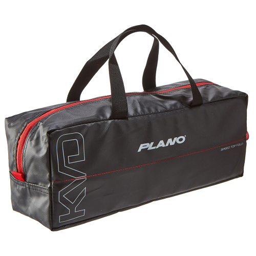 Plano - Plano KVD Wormfile Speedbag&trade; Large - Holds 40 Packs - Black/Grey/Red