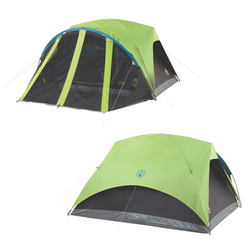 Coleman - Coleman Carlsbad 4-Person Darkroom Tent w/Screen Room