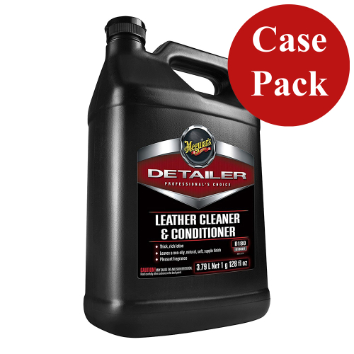 Meguiar's - Meguiar&#39;s Detailer Leather Cleaner &amp; Conditioner - 1-Gallon *Case of 4*