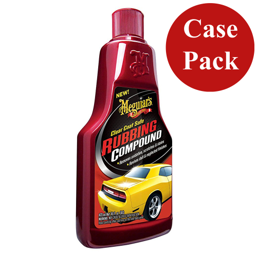 Meguiar's - Meguiar&#39;s Clear Coat Safe Rubbing Compound - 16oz *Case of 6*