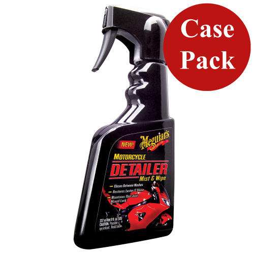 Meguiar's - Meguiar&#39;s Motorcycle Detailer Mist &amp; Wipe *Case of 6*