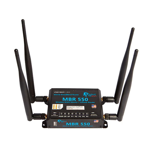 Wave WiFi - Wave WiFi MBR 550 Marine Broadband Router