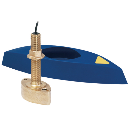 Airmar - Airmar B45-DT-HB 600W Thru-Hull Transducer w/Fairing Block &amp; Humminbird #9 Connector