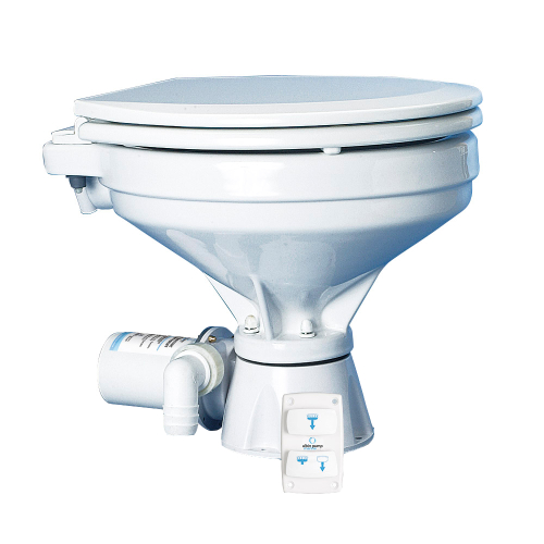 Albin Pump Marine - Albin Pump Marine Toilet Silent Electric Comfort - 12V