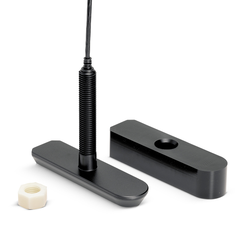 Humminbird - Humminbird XPTH-9-HW-MSI-T MEGA SI+/DI+ Dual Spectrum CHIRP Plastic Thru-Hull Transducer w/Temp