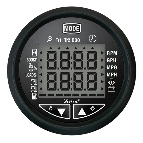 Faria Beede Instruments - Faria J1939 4" Diesel Engine - Electronic Control Module (ECM)