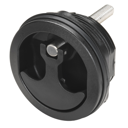 Whitecap - Whitecap Compression Handle Black Nylon Non-Locking - 1/4 Turn