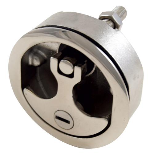 Whitecap - Whitecap Compression Handle Stainless Steel Locking 3" OD - 1/4 Turn