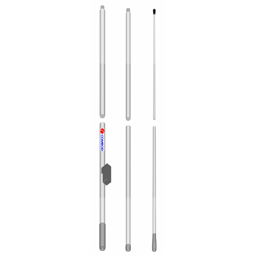 Comrod - Comrod Commerical AT73-M3 3-Piece Mast Mount SSB Antenna