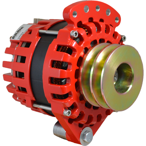 Balmar - Balmar Alternator 1-2" Single Foot Dual V Pulley - 170A - 12V