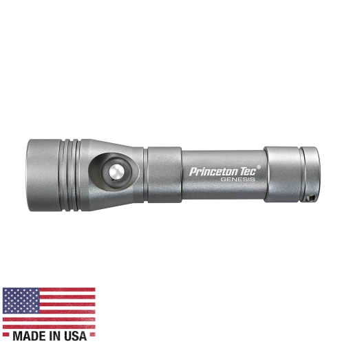 Princeton Tec - Princeton Tec Genesis Rechargeable Flashlight - Gray