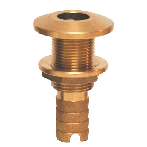 GROCO - GROCO Bronze Hose Barb Thru-Hull Fitting - 1-1/2"
