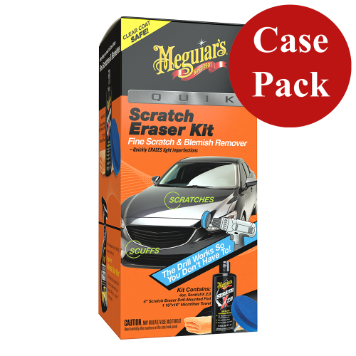 Meguiar's - Meguiar&#39;s Quik Scratch Eraser Kit *Case of 4*
