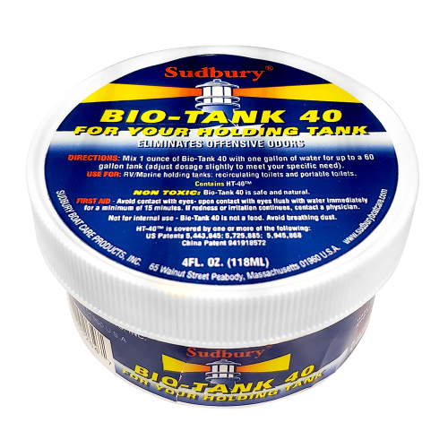 Sudbury - Sudbury Bio-Tank 40 Holding Tank Treatment - 4oz