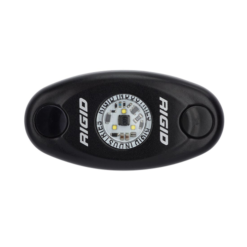 RIGID Industries - RIGID Industries A-Series Black High Power LED Light Single - Amber
