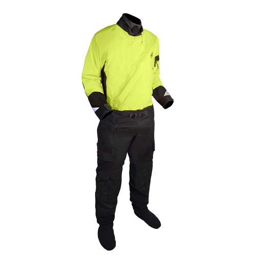 Mustang Survival - Mustang Sentinel&trade; Series Water Rescue Dry Suit - 3XL Short - Fluorescent Yellow-Green/Black