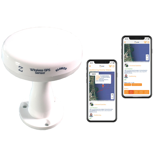 Glomex Marine Antennas - Glomex Wireless Zigbee&reg; GPS/Tracking Antenna f/Zigboat&trade; System