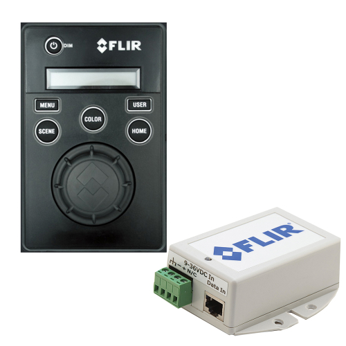FLIR Systems - FLIR JCU-1 Joystick Control Unit &amp; Poe Injector Kit