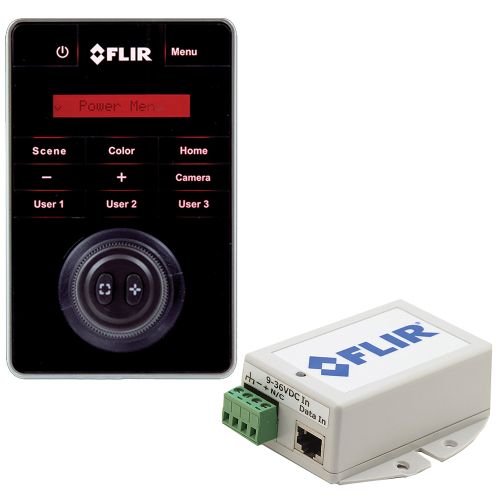 FLIR Systems - FLIR JCU-2 Joystick Control Unit &amp; POE Injector Kit
